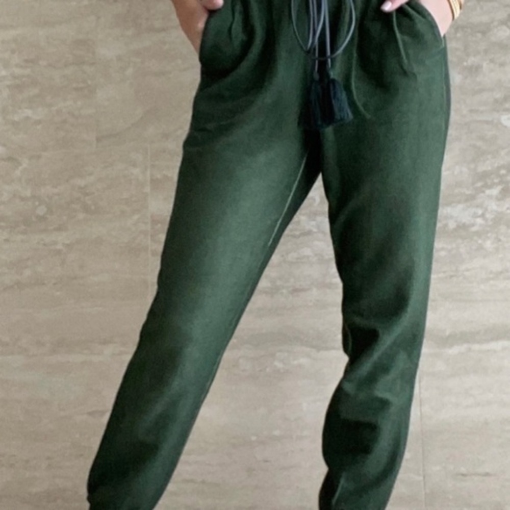 Something Navy Meghan Paperbag Sweatpants